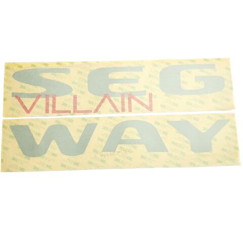 SSV door SEGWAY decal (left red)