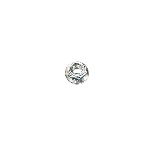 All metal hexagonal flange lock nut M6