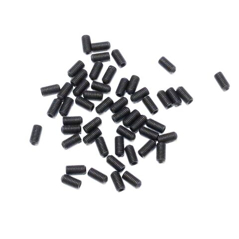 (PKG 50) SHSS 1/4-28x1/2 CUP PT.