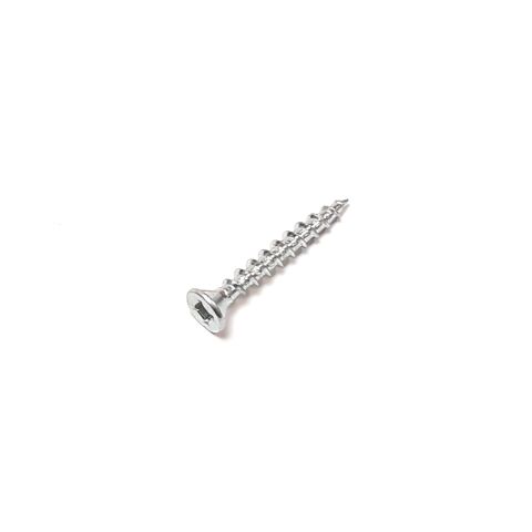 VIS TETE PLATE NIBS V-REX AUTO PERCANTE#8 1 1I4 ZINC BLANC