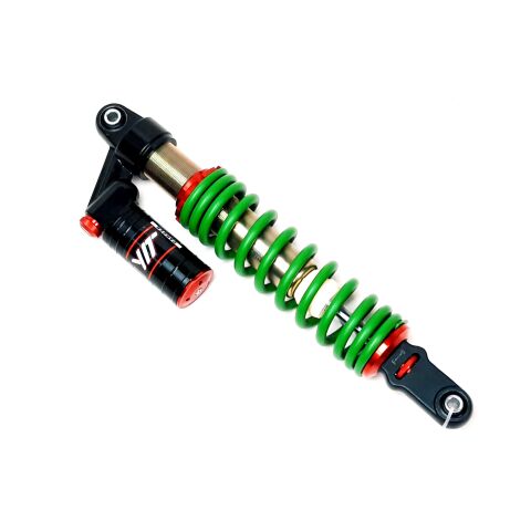 REAR SHOCK ABSORBER (OIL-AIR), RED
