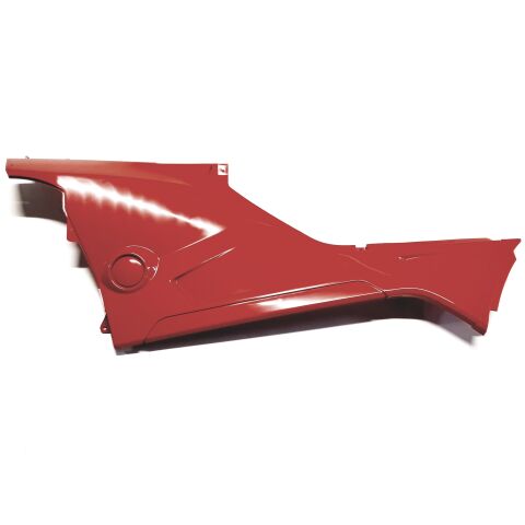 SIDE COVER L (RED)(INJECTION MODEL)
