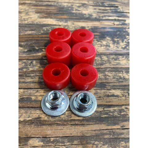 FASST 4 Red Compression, 2 Red Rebound, 2 Washers, 2 Nuts