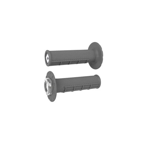 ODI GRIPS Half-Waffle V2.1 ATV MX Grip 125mm Graphite/Silver