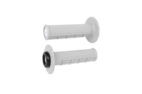 ODI GRIPS Half-Waffle V2.1 ATV MX Grip 125mm Pro-Soft White/Black