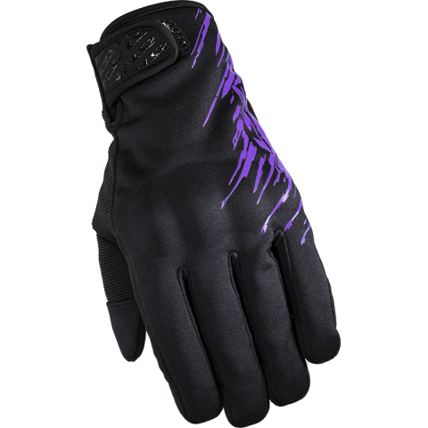 LS2 JET LADY GLOVES PURPLE