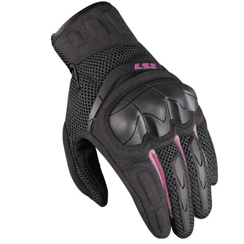 LS2 KUBRA LADY GLOVES BLACK PURPLE