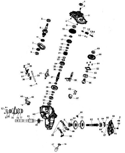 TRANSMISSION（FOR 2WD）