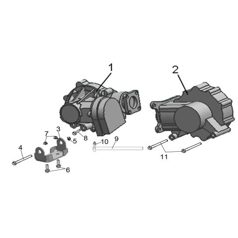 FRONT AND REAR GEAR-BOX