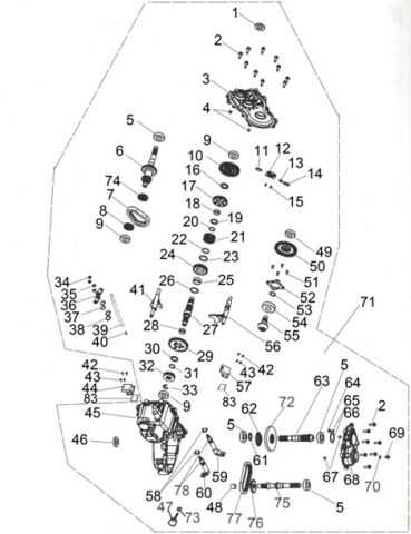 TRANSMISSION（FOR 4WD）
