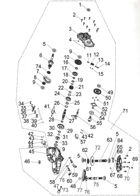 TRANSMISSION  (FOR 2WD)