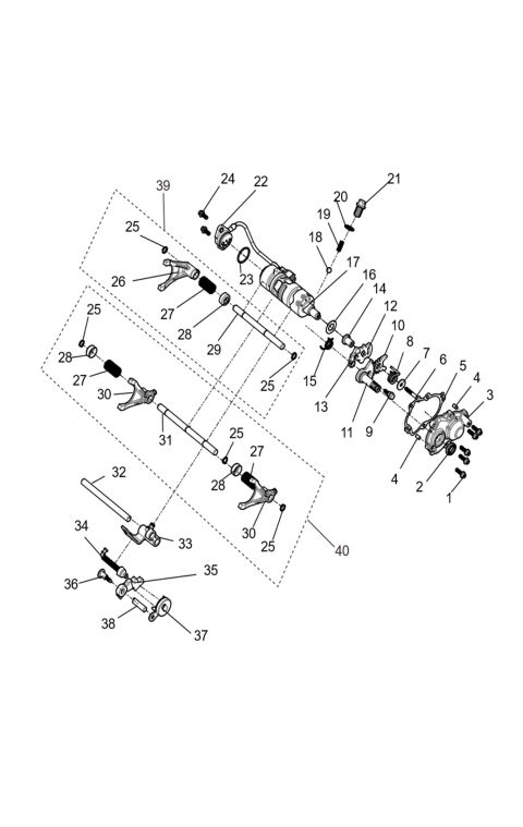 Shift control components