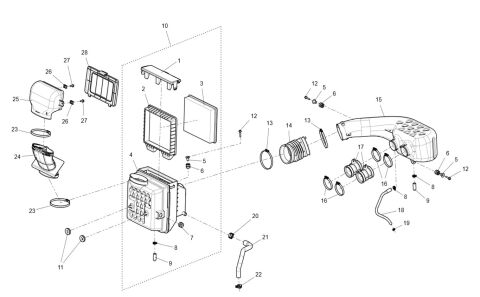 Intake system assembly