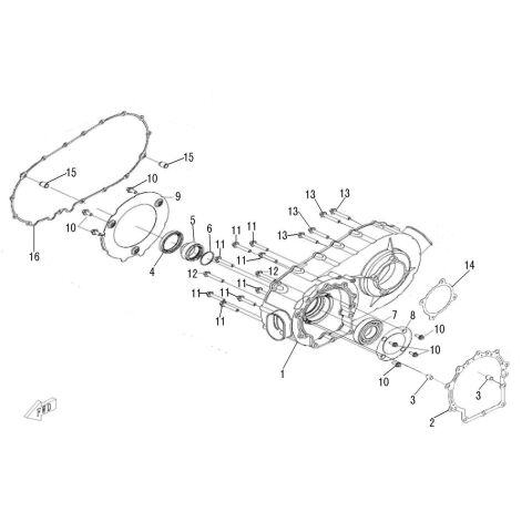 CVT HOUSING