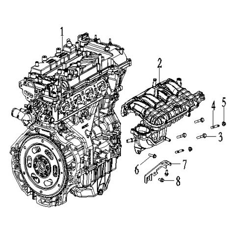 MANIFOLD, INTAKE.
