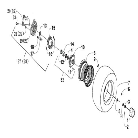 FRONT WHEEL