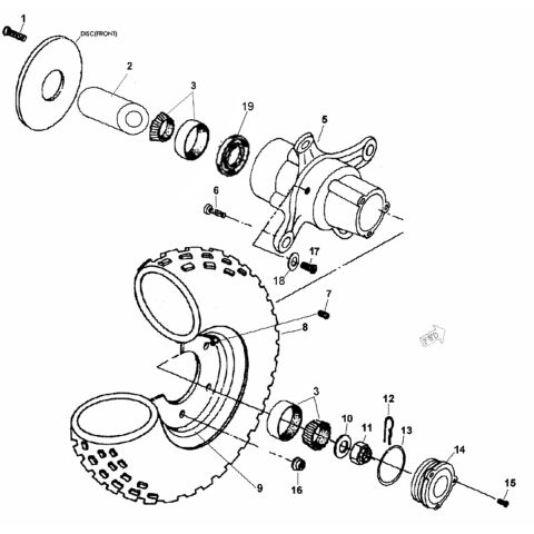WHEEL FRONT
