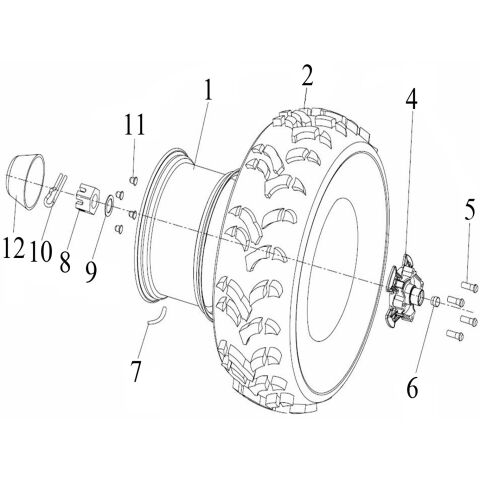 WHEEL FRONT