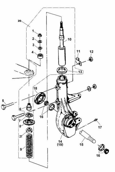 SHOCK ABSORBER FRONT