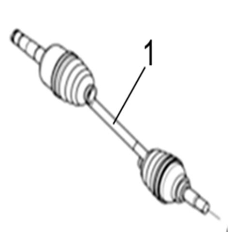 REAR RIGHT DRIVE AXLE（XL）