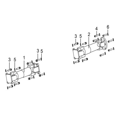 FRONT AND REAR KNUCKLE ASSY
