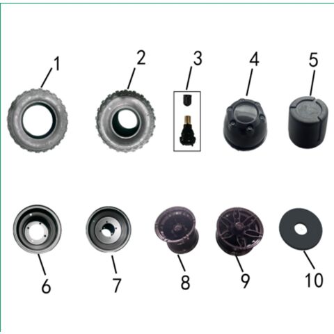 Front&Rear Wheel ASSY