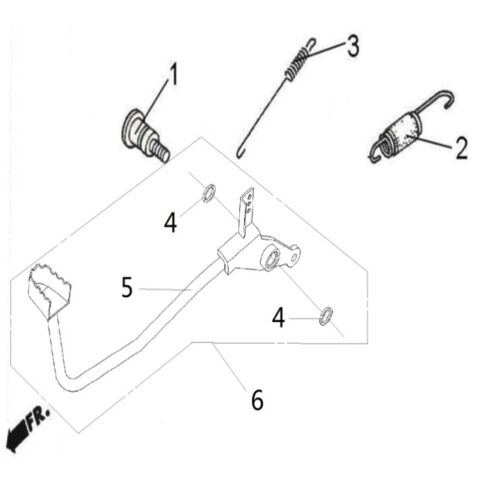 PEDAL,BRAKE