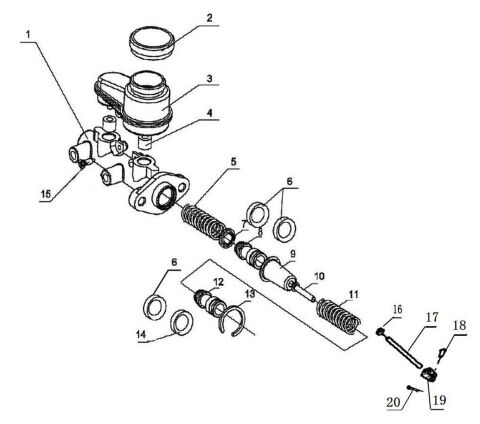 MASTER  BREAKE CYLINDER