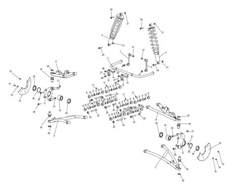 FRONT SUSPENSION SYSTEM.