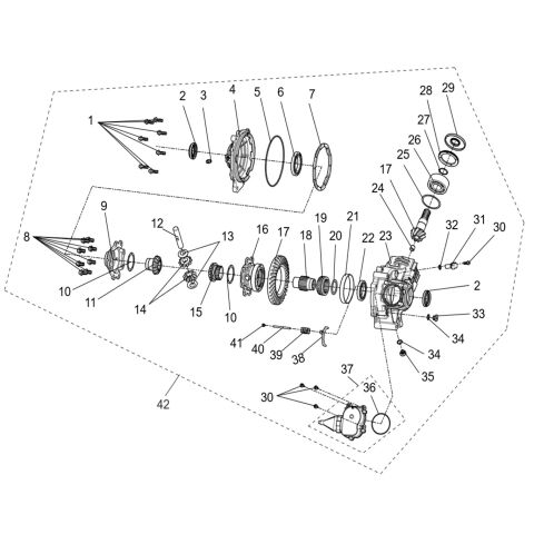 Front Axle assembly