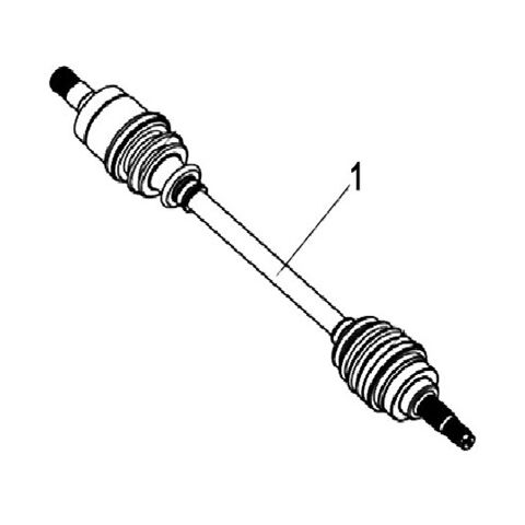 REAR RIGHT DRIVE AXLE (XL)
