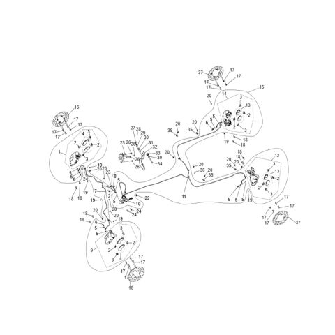 BRAKE SYSTEM (NARROW VEHICLE VERSION)