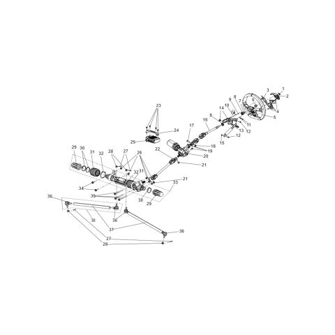 STEERING SYSTEM  (NARROW VEHICLE  VERSION)