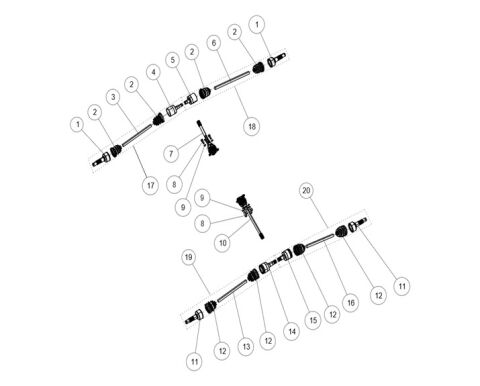 DRIVE SHAFT LONG VERSION