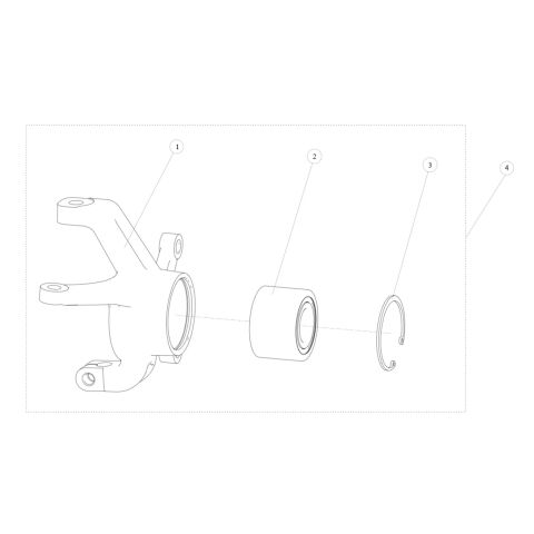 STEERING KNUCKLE (R)