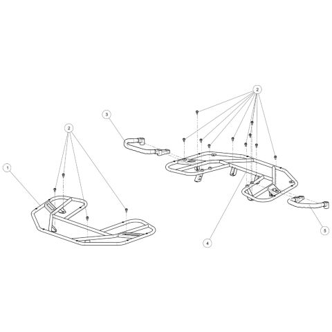 WELD FRONT /REAR SHELF