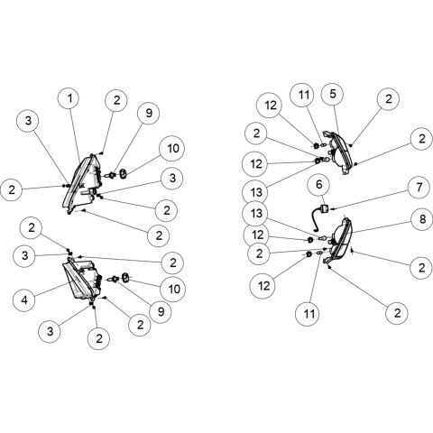 LAMPS WITH TURN SIGNAL