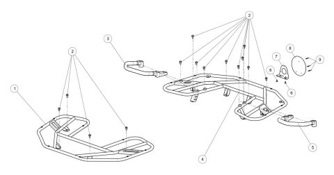 WELD FRONT /REAR SHELF(168)