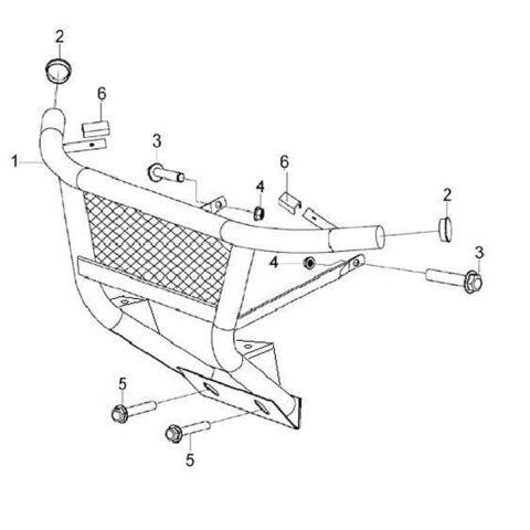 BUMPER  (OLD FACE FOR DOUBLE SEATS AND LONG BENCH SEAT)