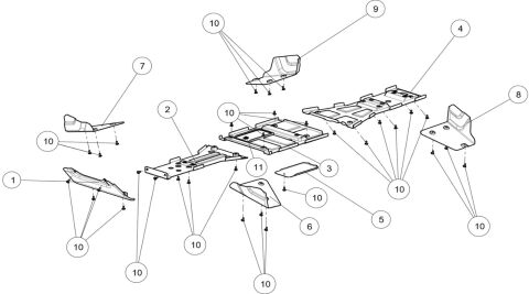 BOTTOM RUBBER PARTS(LONG VERSION)