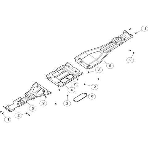 BOTTOM PLASTIC PARTS