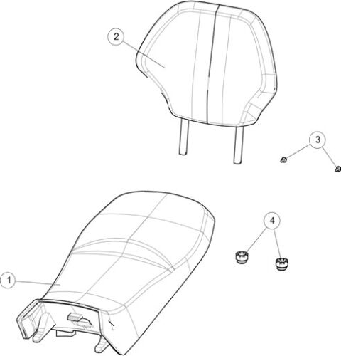 CUSHION ASSY LONG VERSION