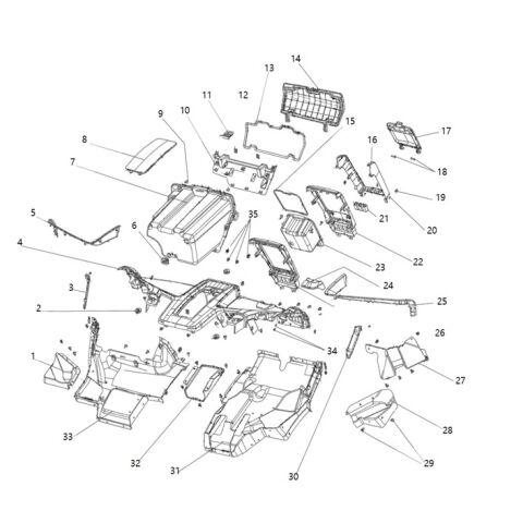 INTERNAL RUBBER AND PLASTIC PARTS.