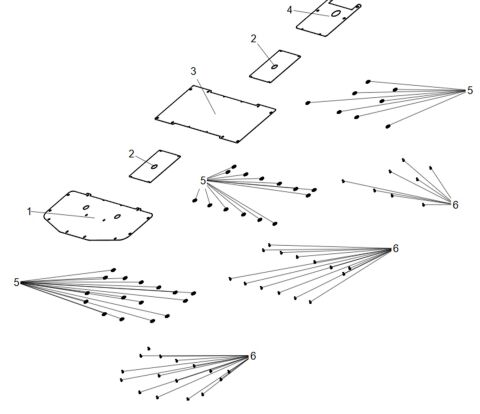 BOTTOM PLASTIC PARTS