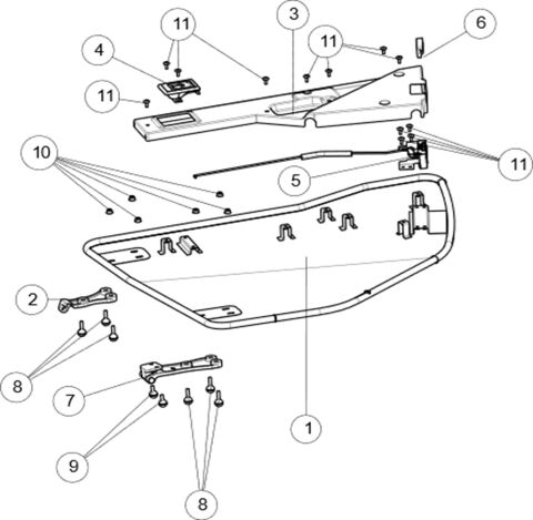 Front right iron door