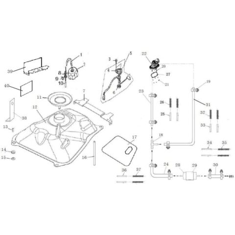 FUEL TANK （FOR EUROPE）
