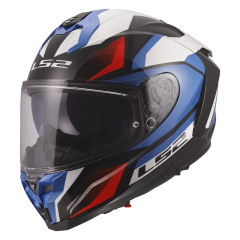 LS2 FF817 CHALLENGER II VIPER WHITE BLUE RED