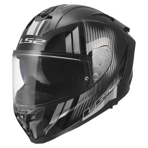 LS2 FF817 CHALLENGER II NITRO BLACK GREY