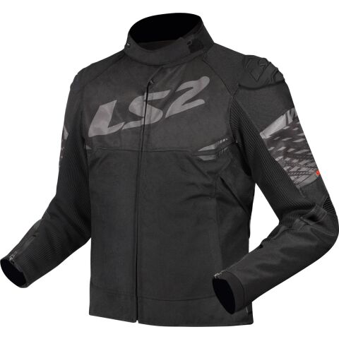 LS2 APEX LADY JACKET BLACK DARK GREY L