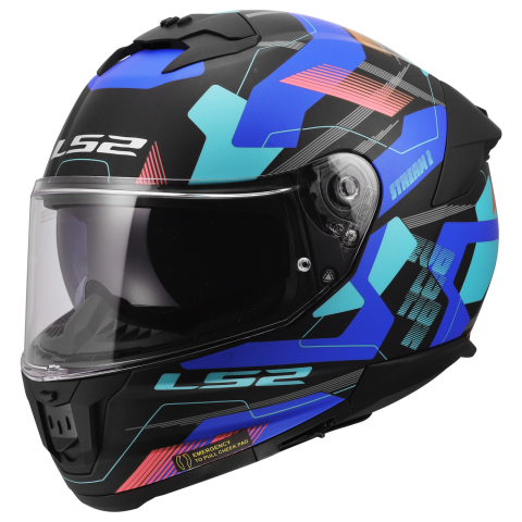 LS2 FF808 STREAM II MIKA BLACK BLUE-06